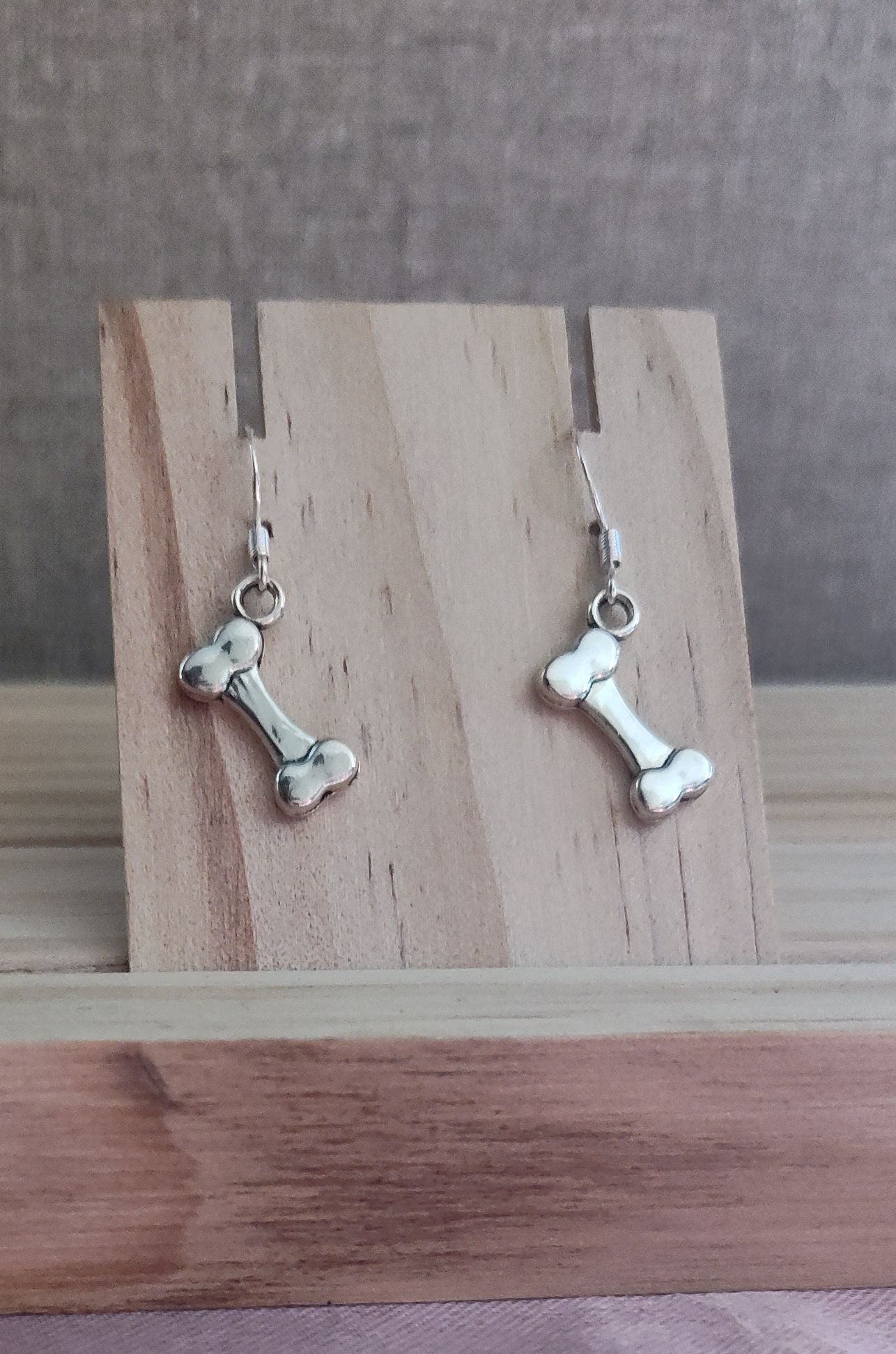 Dog Bone Earrings- CLEARANCE