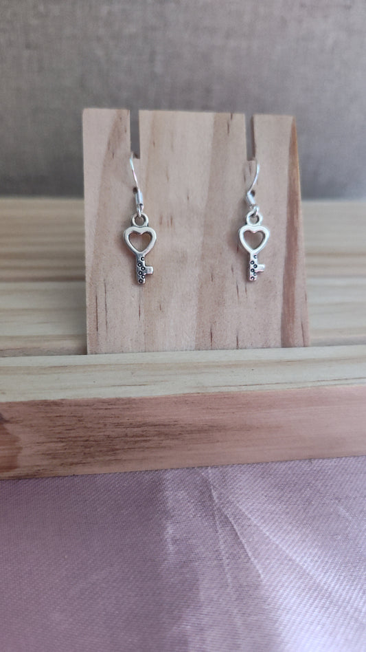 Key Earrings- CLEARANCE
