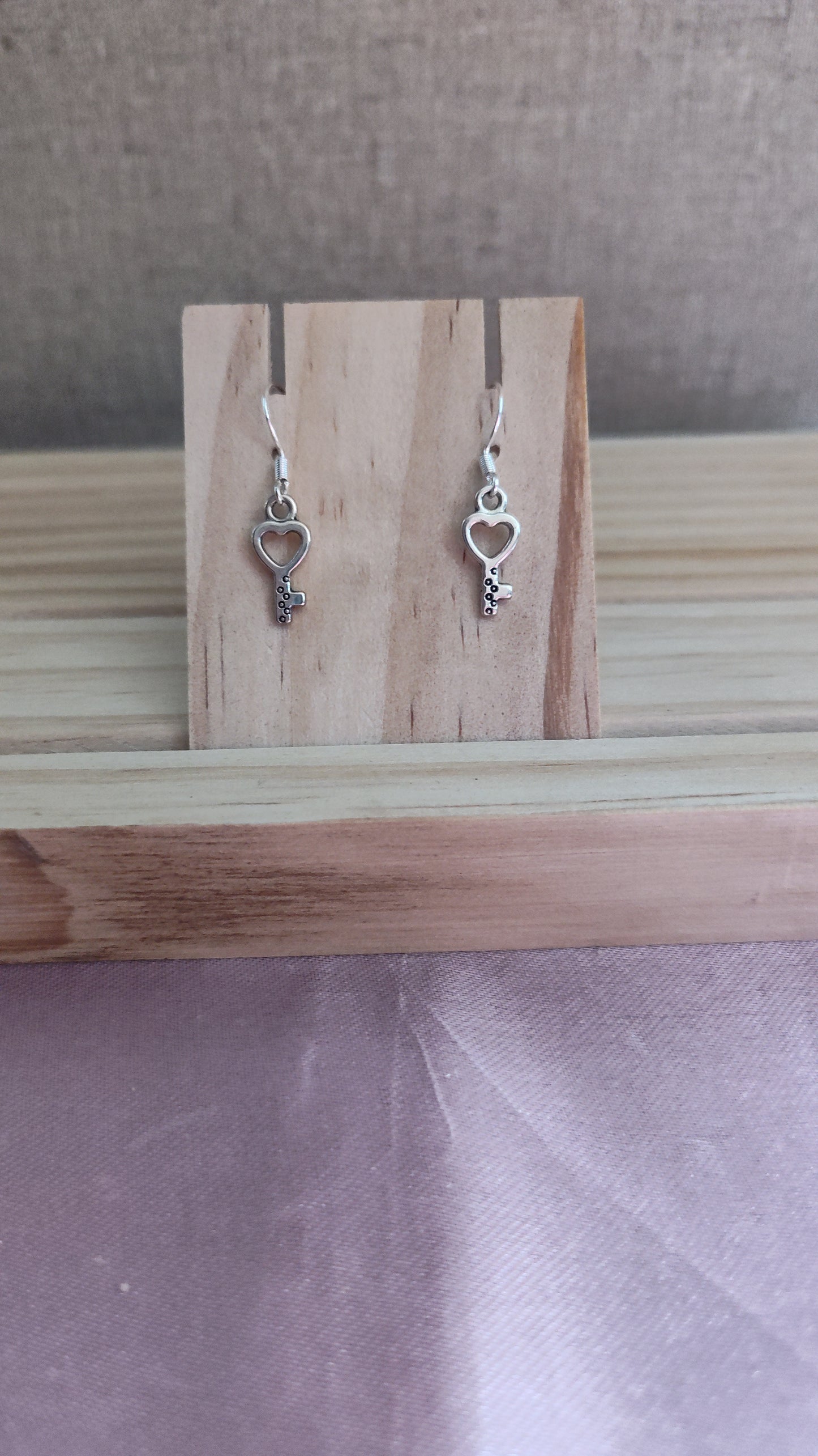 Key Earrings- CLEARANCE