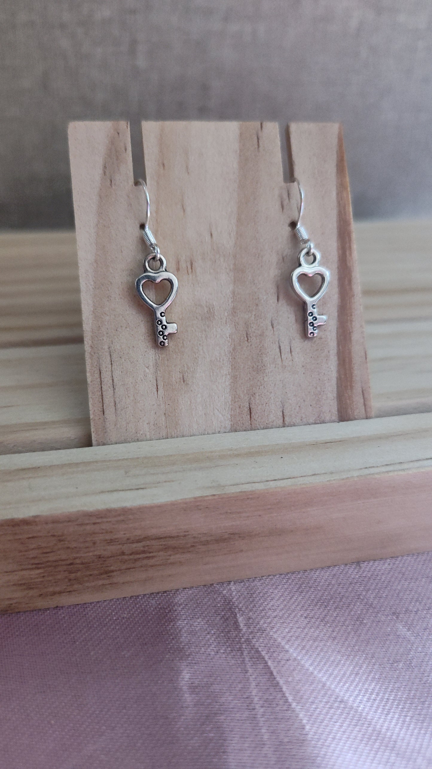 Key Earrings- CLEARANCE