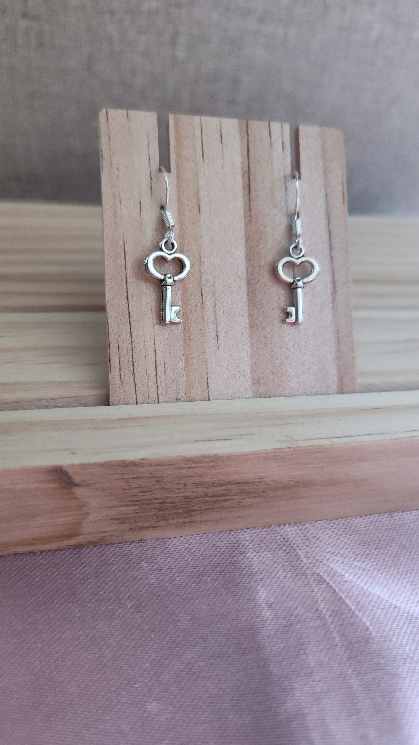 Key Earrings- CLEARANCE