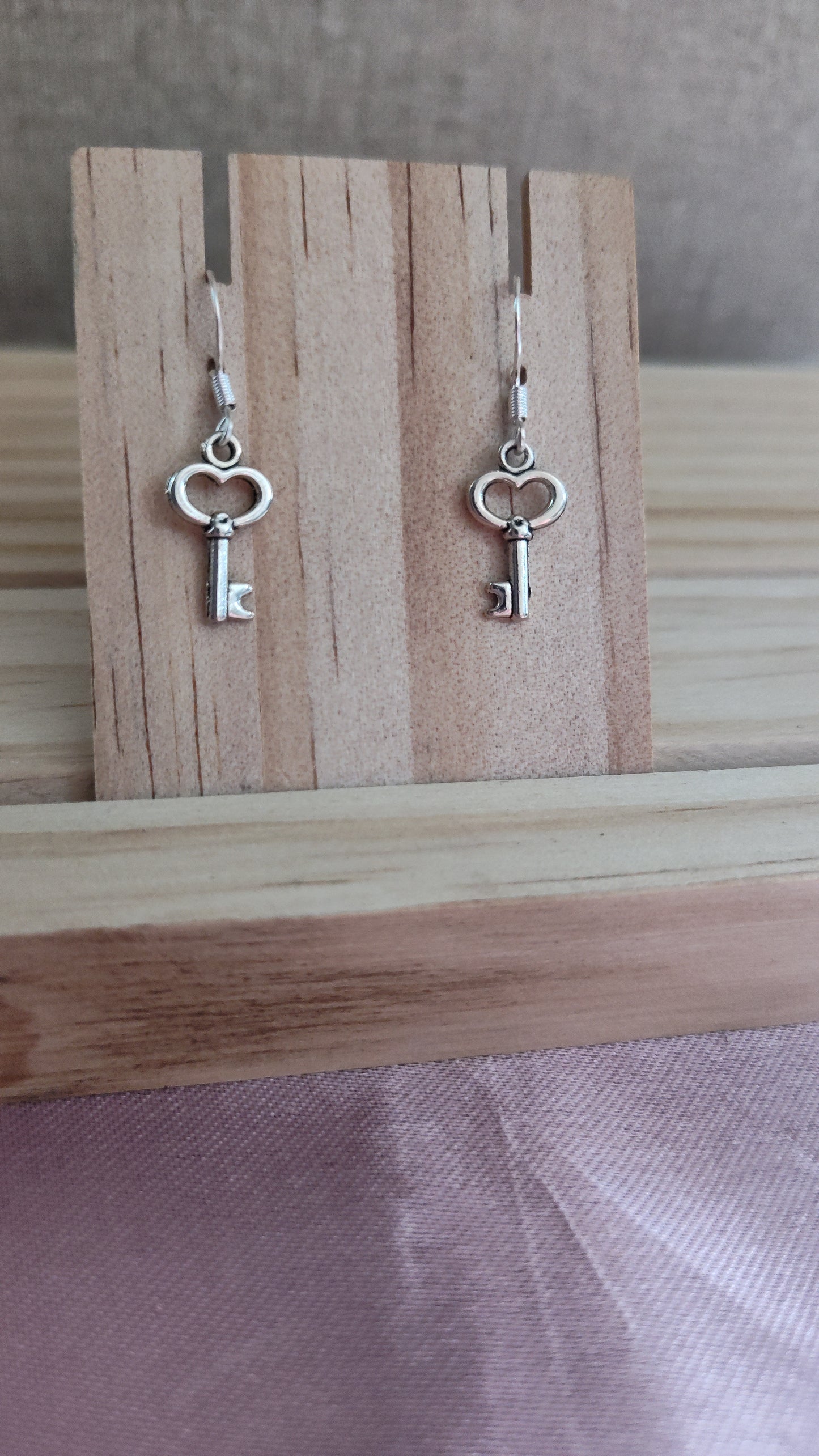 Key Earrings- CLEARANCE