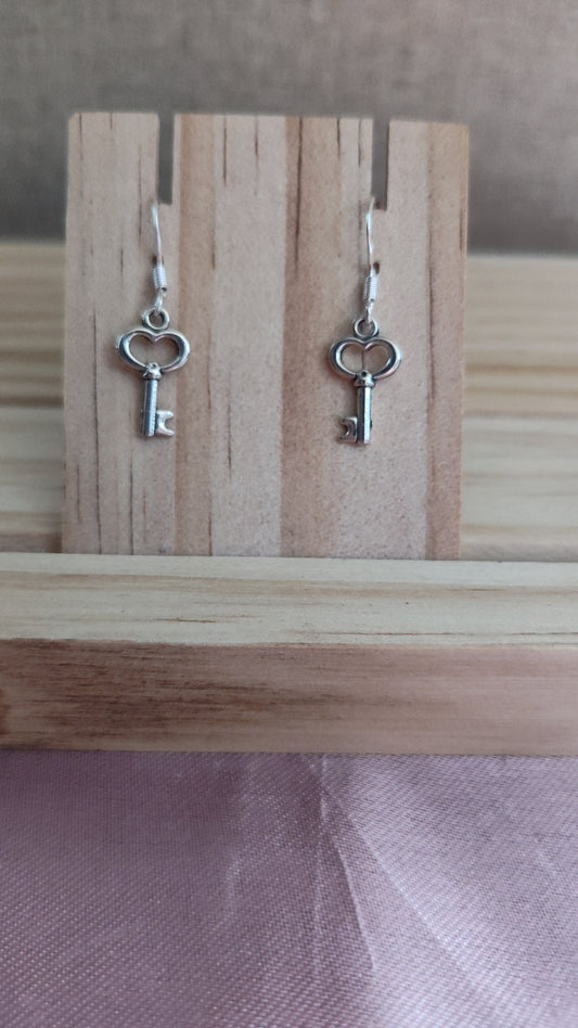 Key Earrings- CLEARANCE