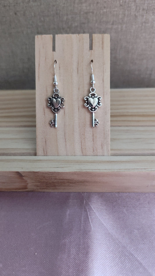 Key Earrings- CLEARANCE