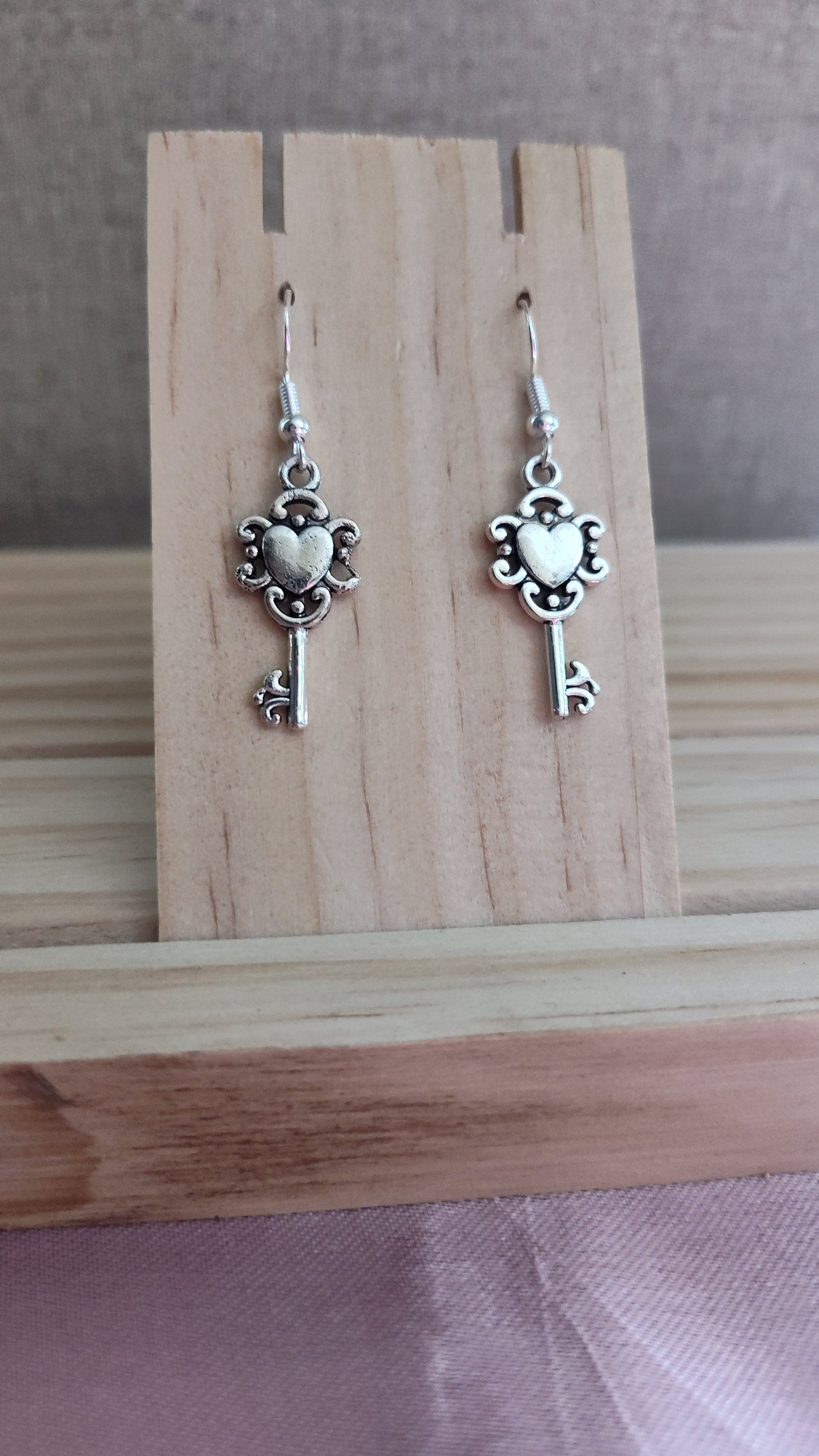Key Earrings- CLEARANCE