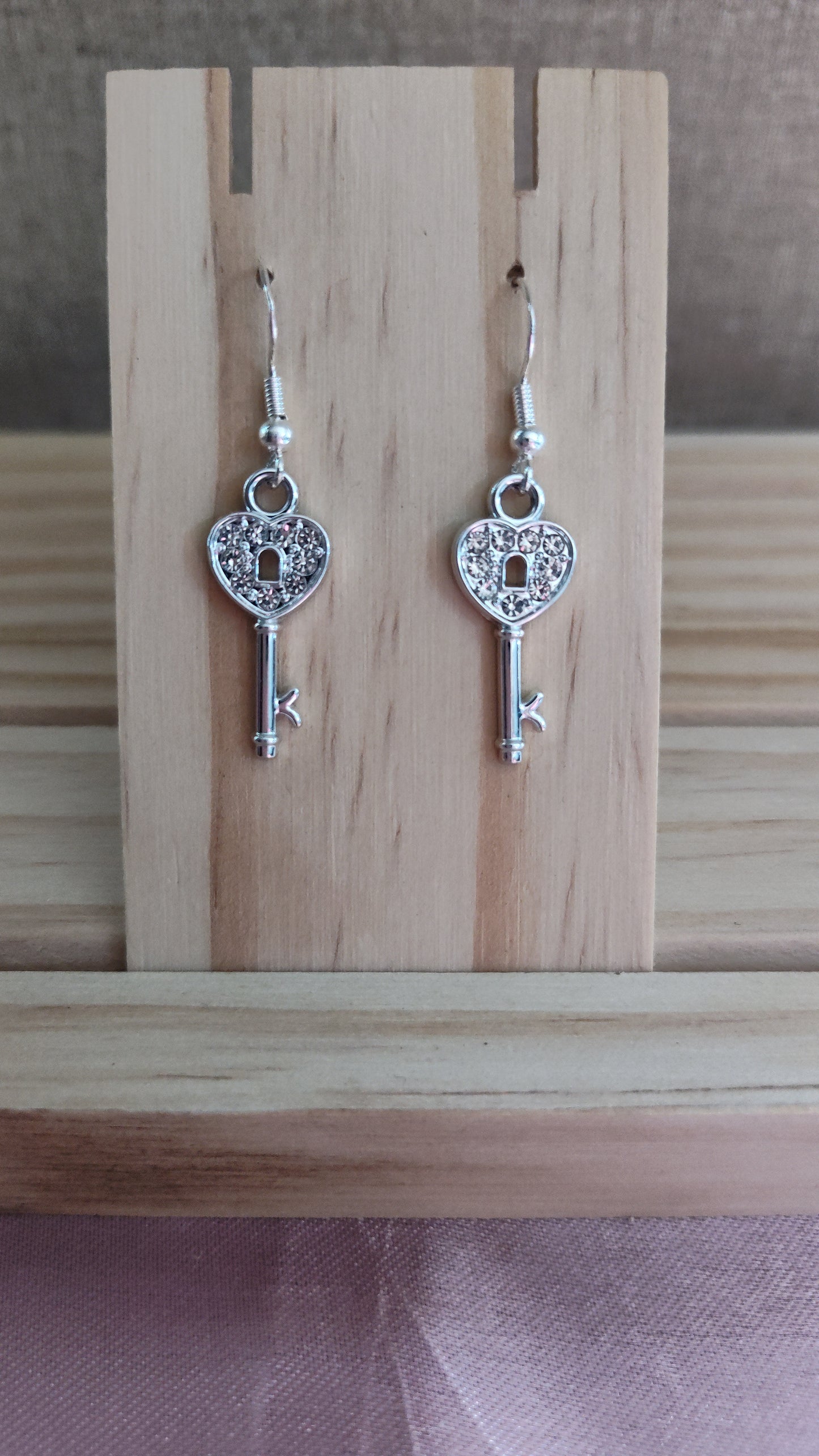 Key Earrings- CLEARANCE- Discontinued item