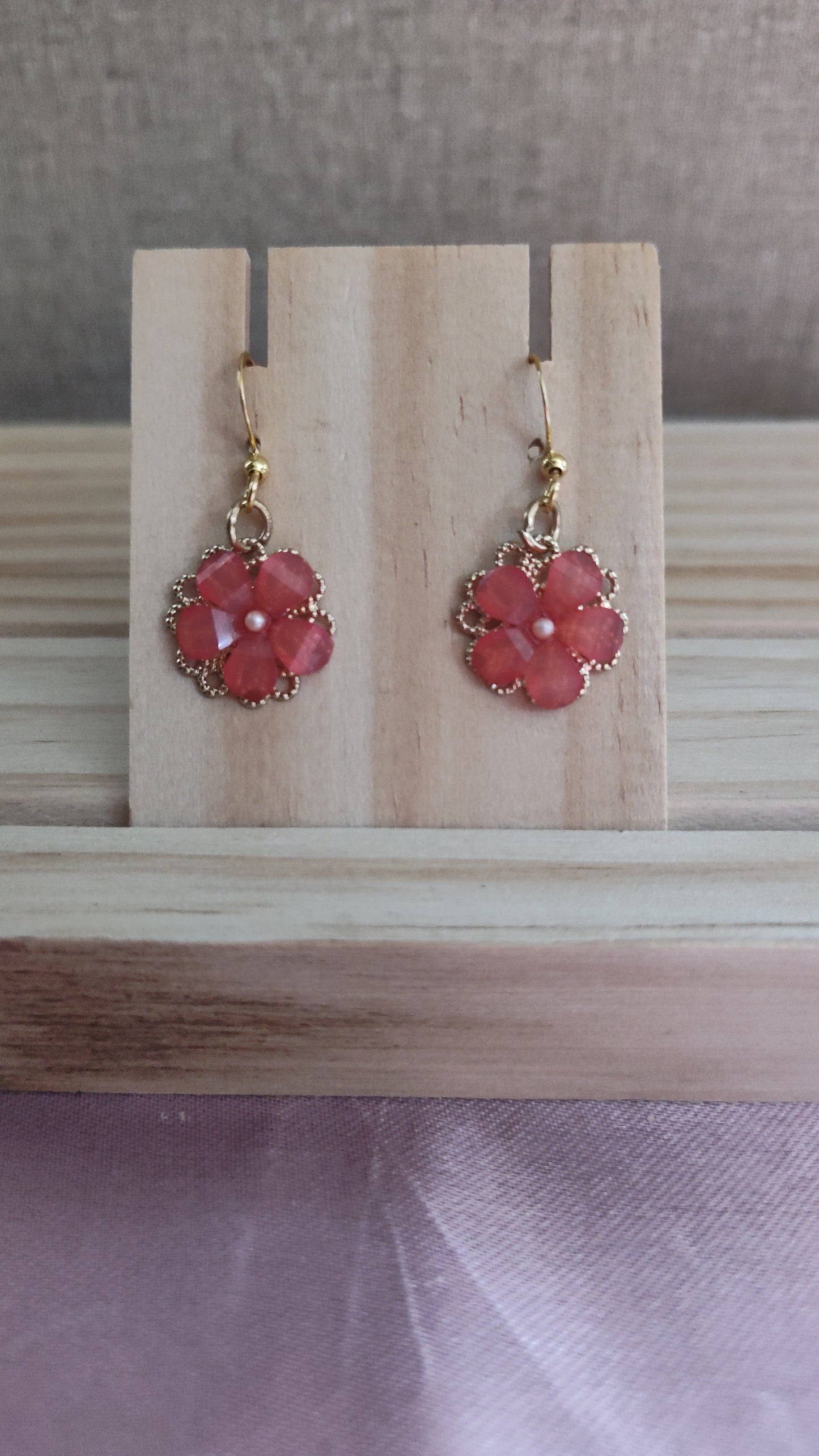 Flower Earrings- CLEARANCE- Discontinued item