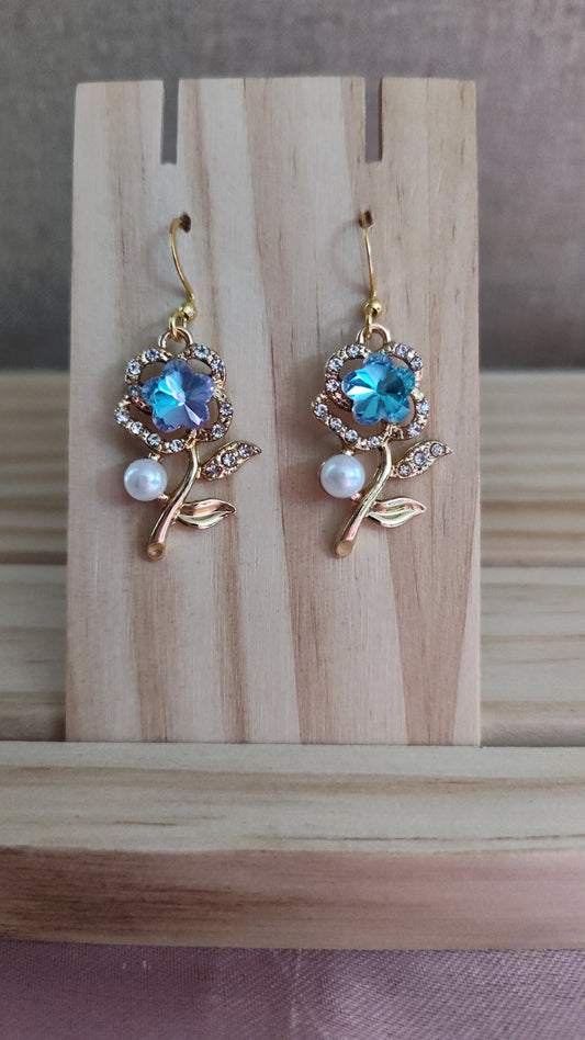 Flower Earrings- SALE