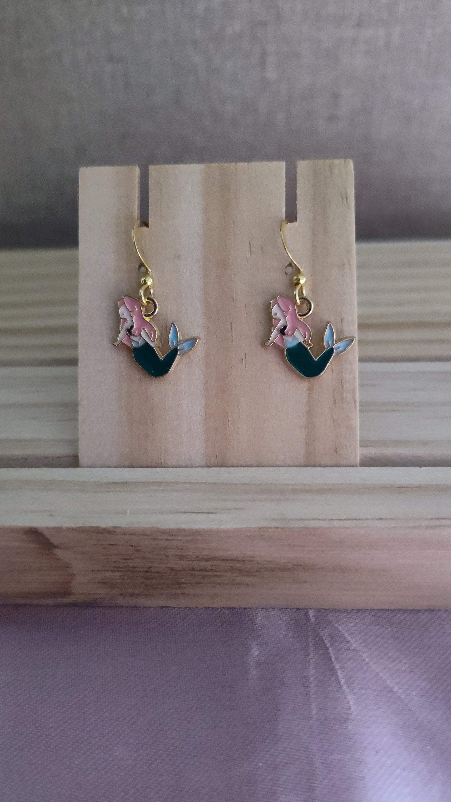 XS Mermaid Earrings- CLEARANCE- Discontinued item