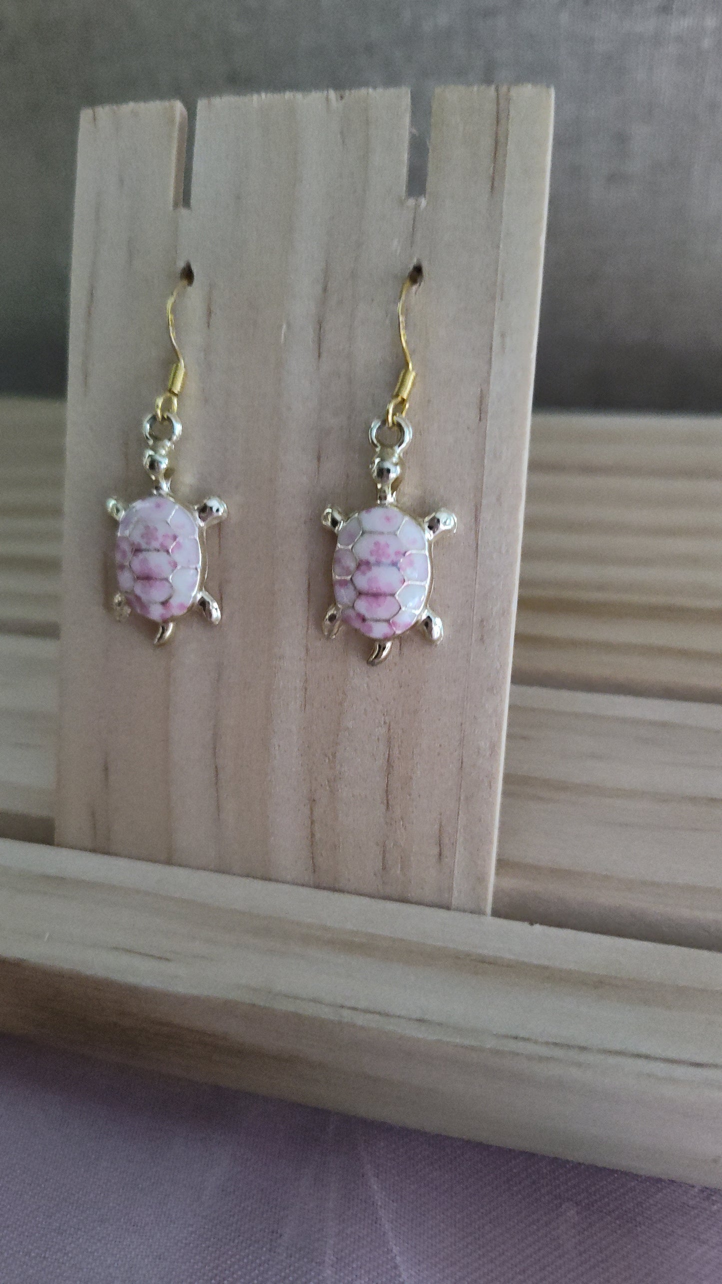 Turtle Earrings- CLEARANCE