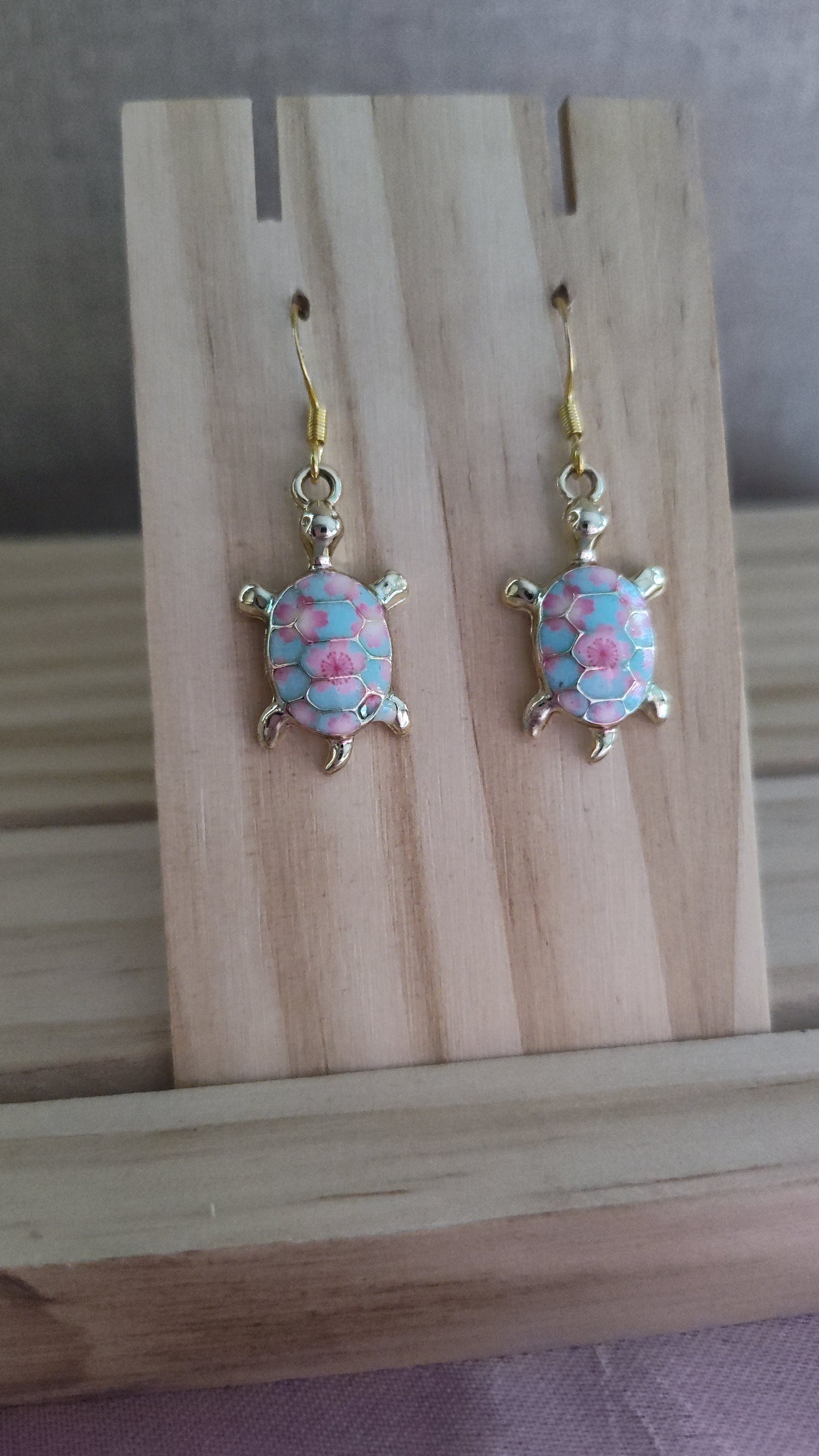 Turtle Earrings- CLEARANCE
