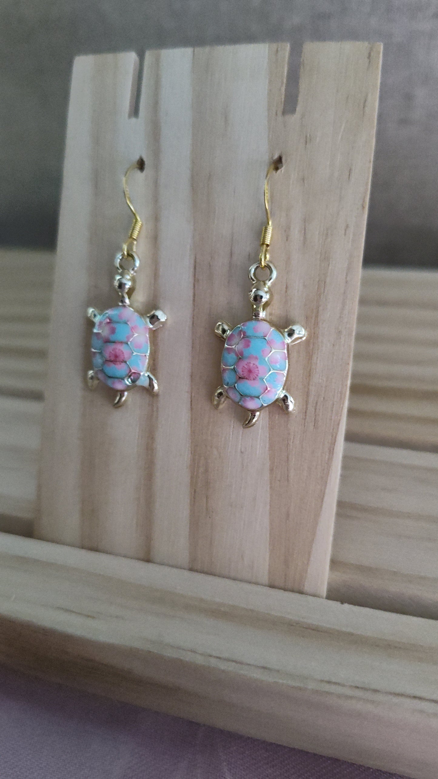 Turtle Earrings- CLEARANCE