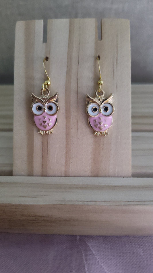 Owl Earrings- CLEARANCE- Discontinued item