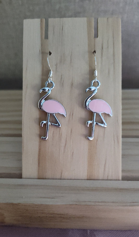 Flamingo Earrings- CLEARANCE- Discontinued item