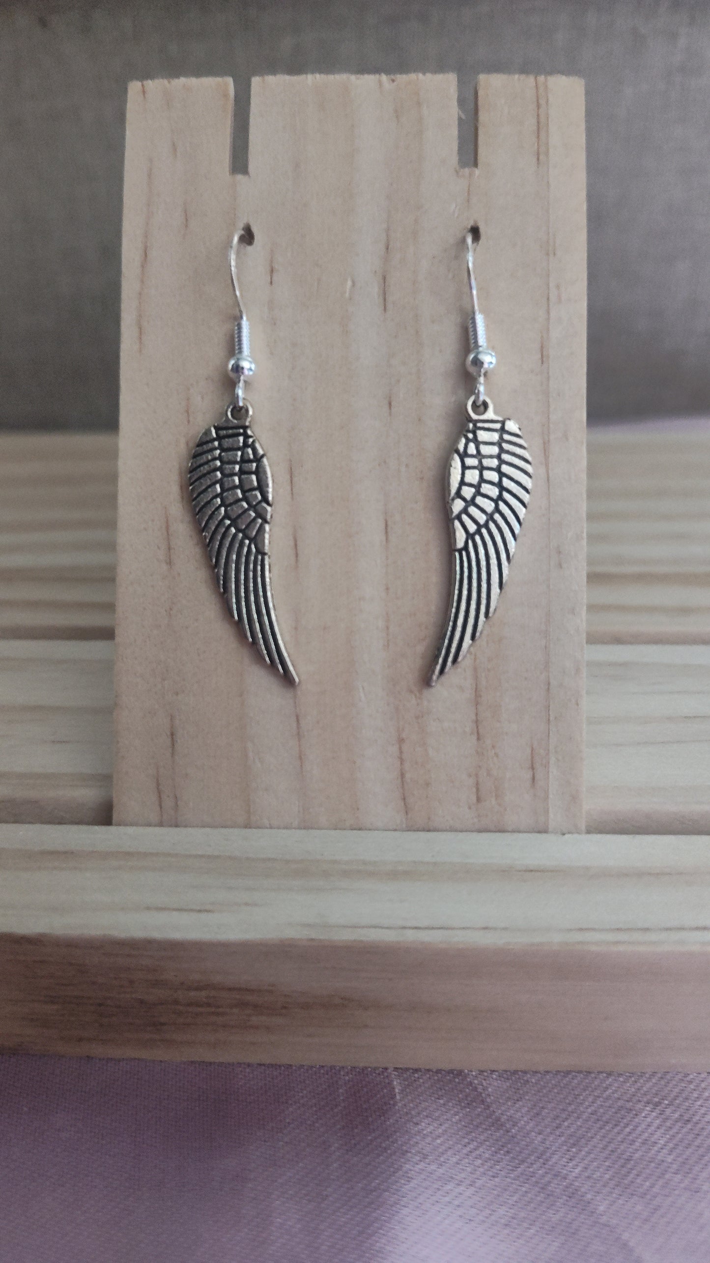 Angel Wing Earrings- CLEARANCE- Discontinued item