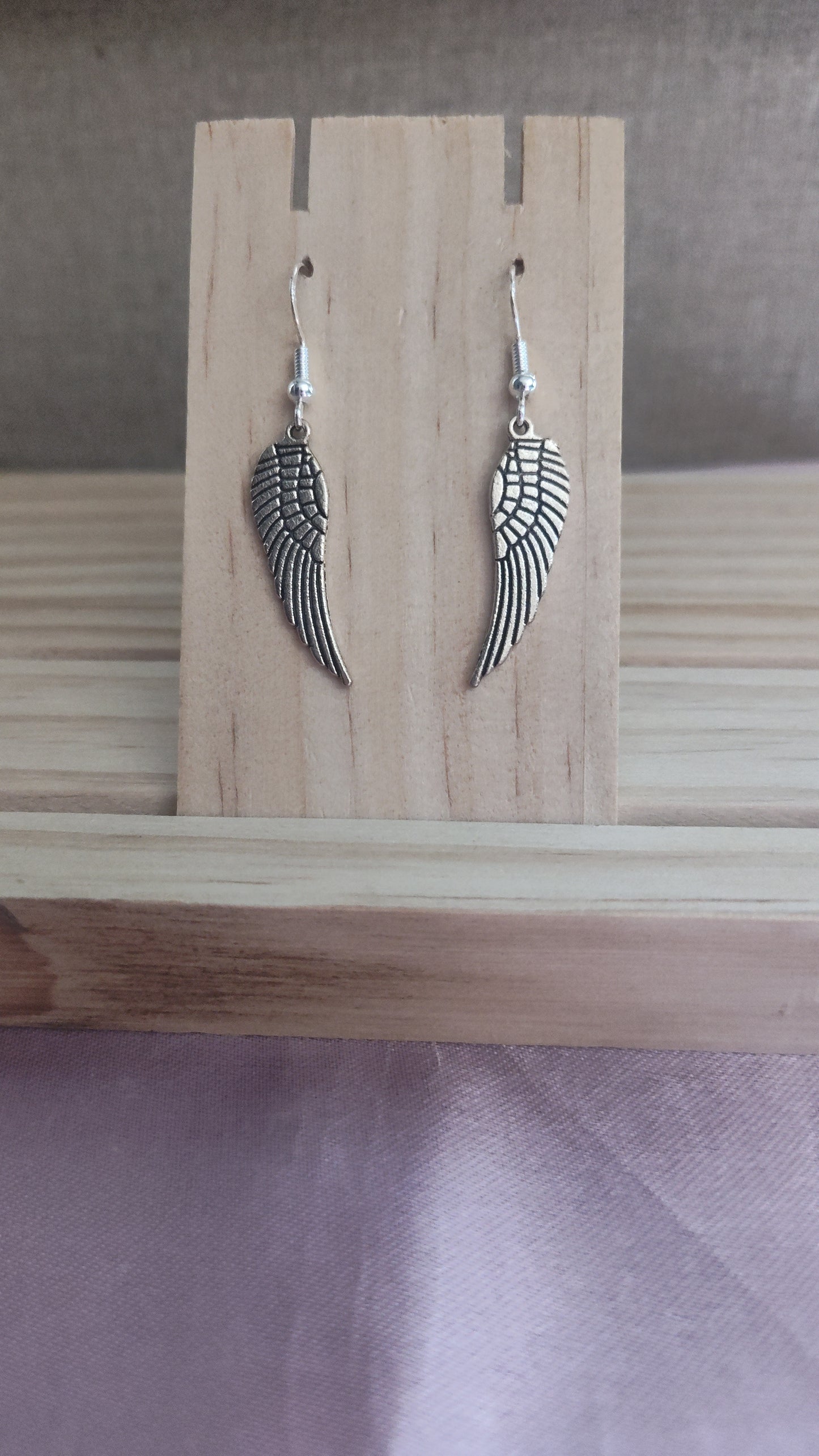 Angel Wing Earrings- CLEARANCE- Discontinued item
