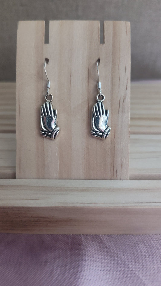 Praying Hands Earrings- CLEARANCE