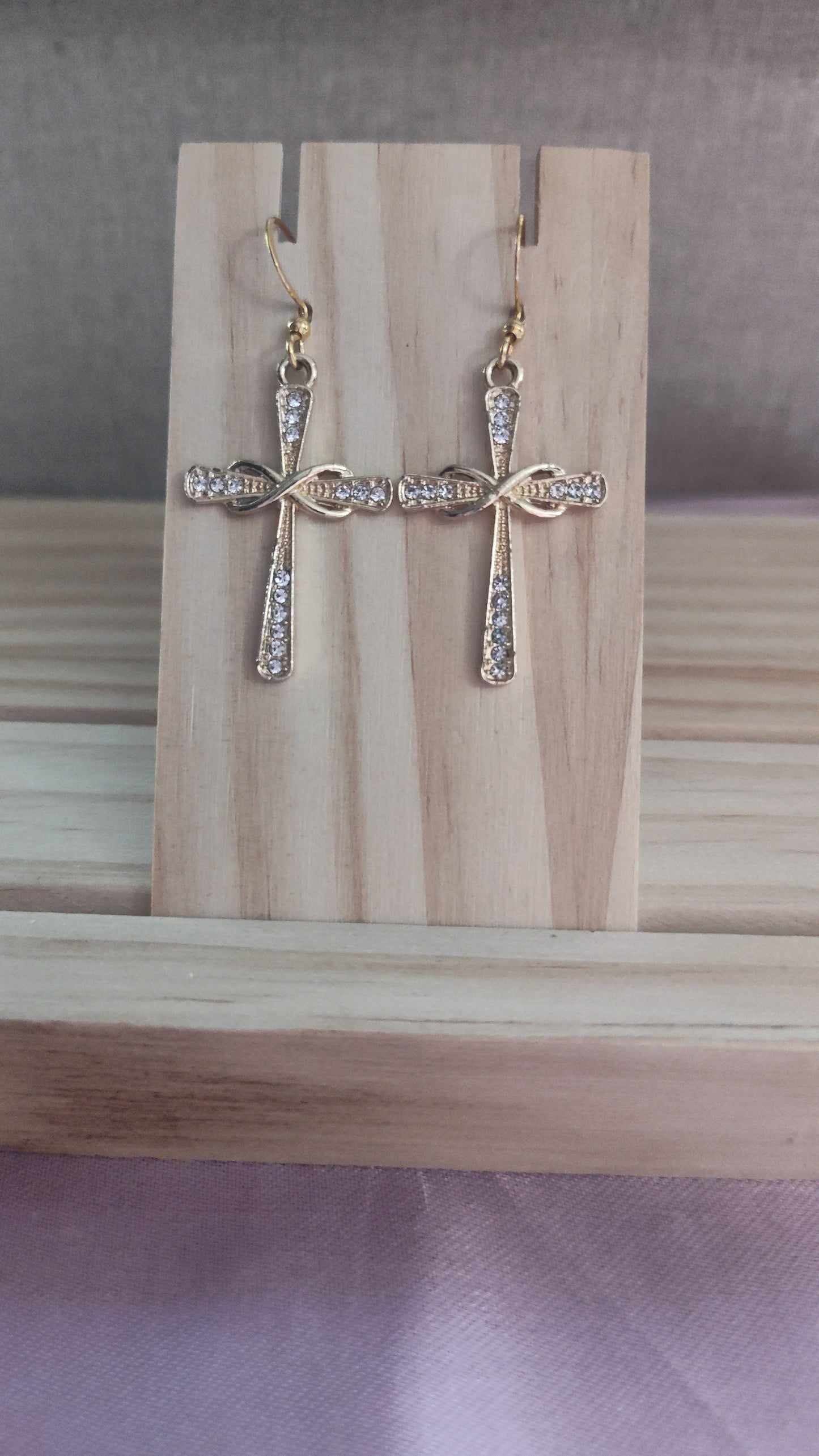 Cross Earrings- CLEARANCE