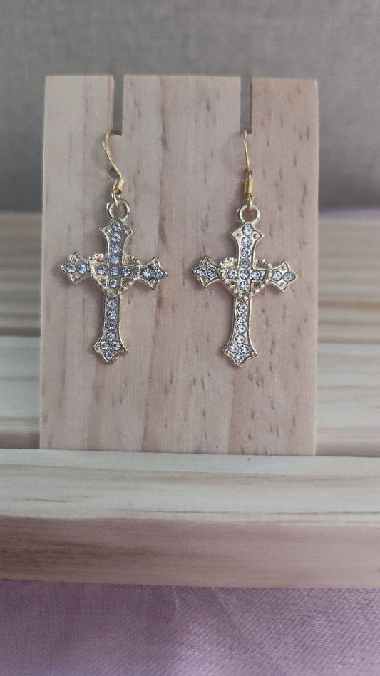 Cross Earrings- SALE