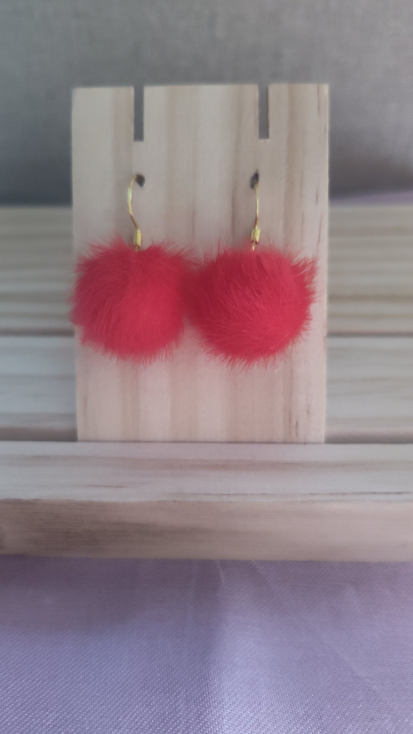 Pompom Earrings- CLEARANCE