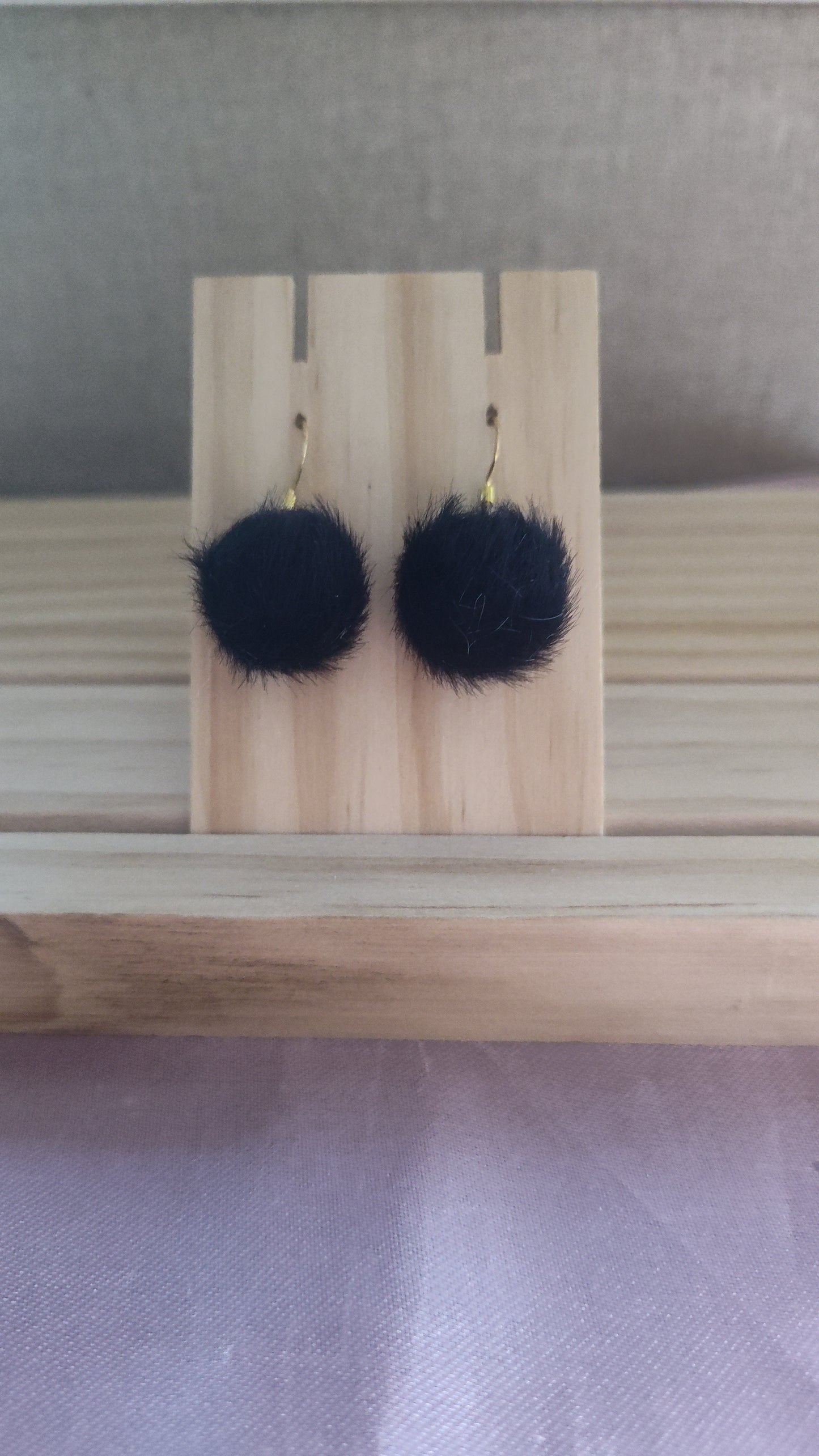 Pompom Earrings- CLEARANCE
