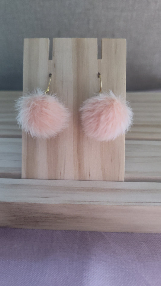 Pompom Earrings- CLEARANCE