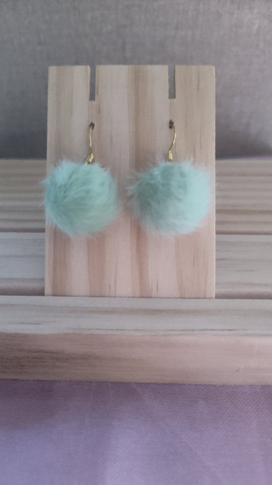 Pompom Earrings- CLEARANCE