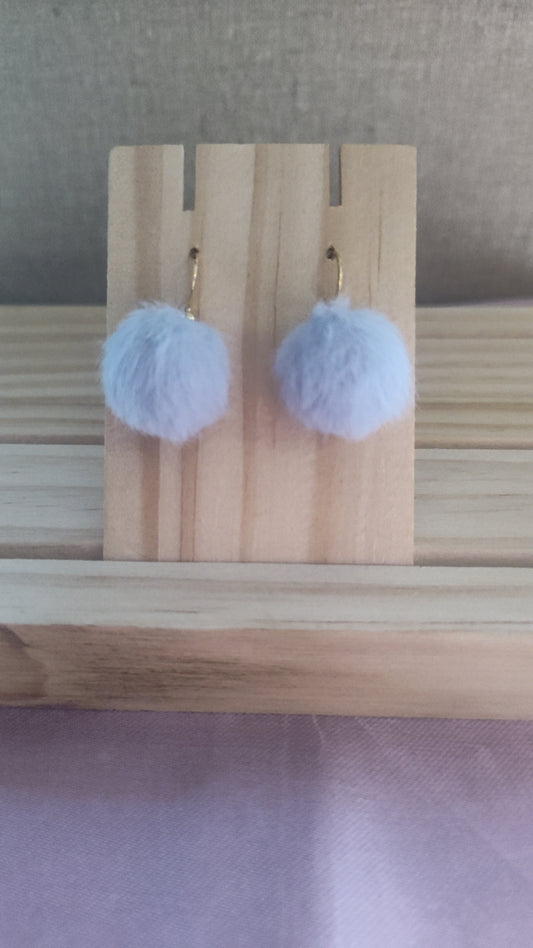 Pompom Earrings- CLEARANCE
