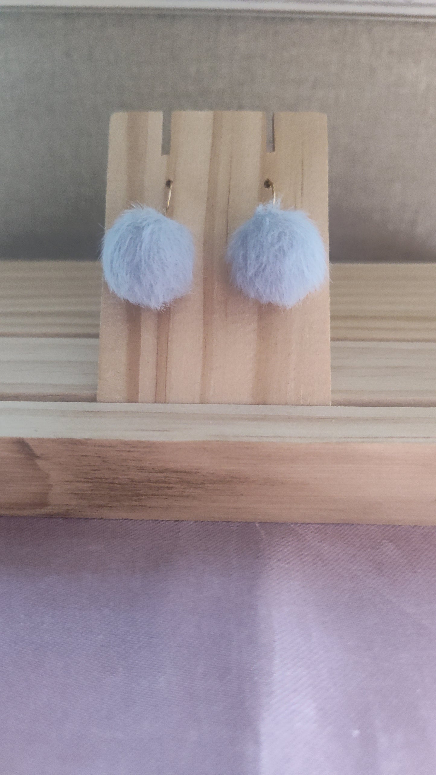 Pompom Earrings- CLEARANCE