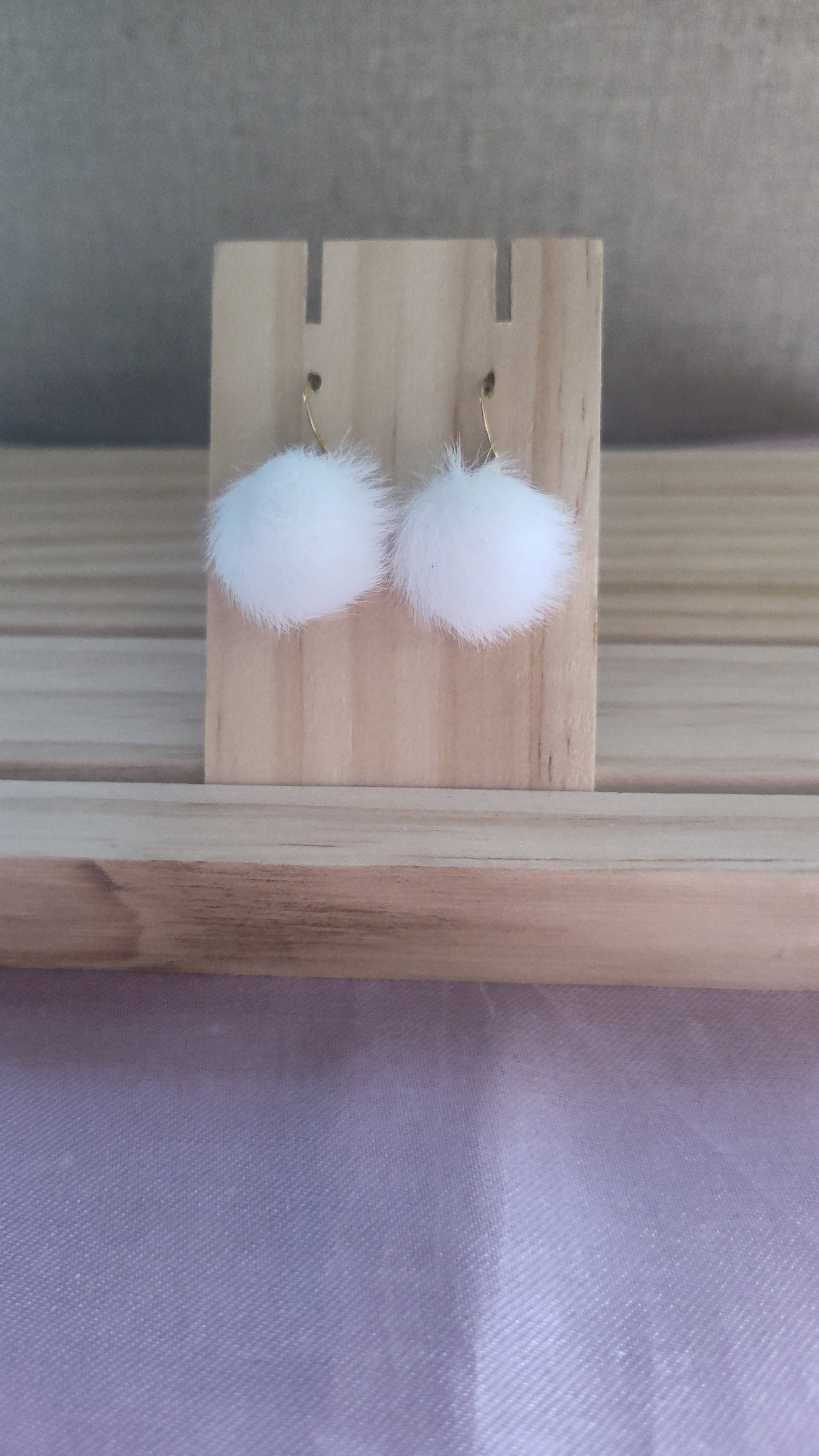 Pompom Earrings- CLEARANCE
