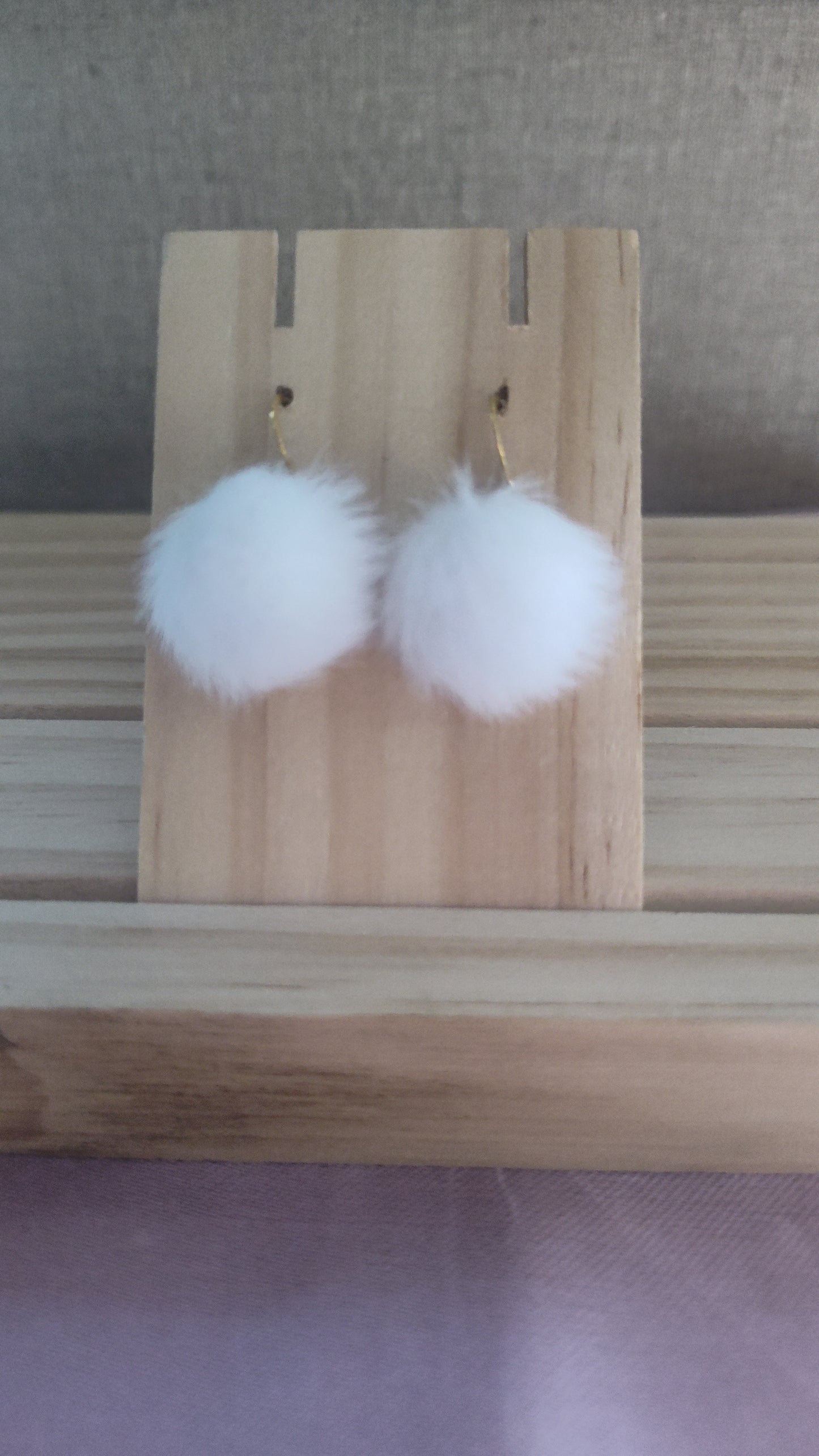 Pompom Earrings- CLEARANCE