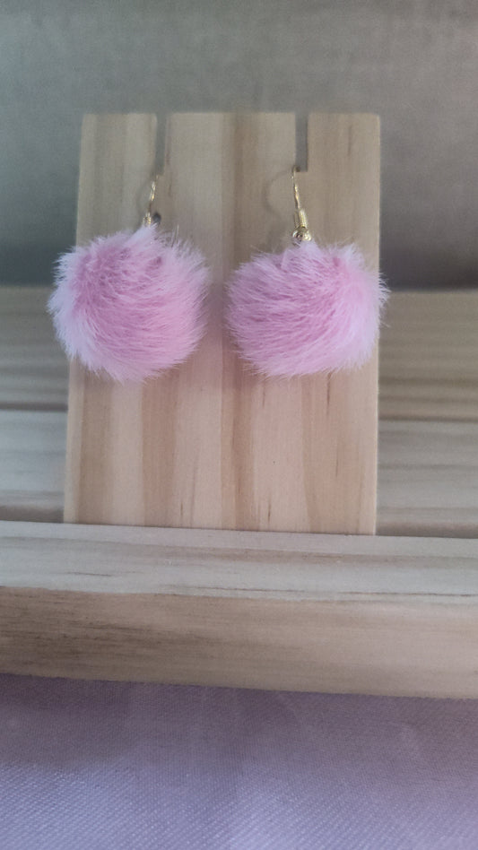 Pompom Earrings- CLEARANCE