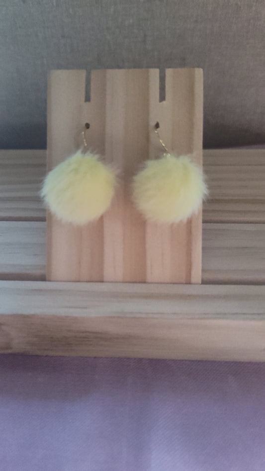 Pompom Earrings- CLEARANCE