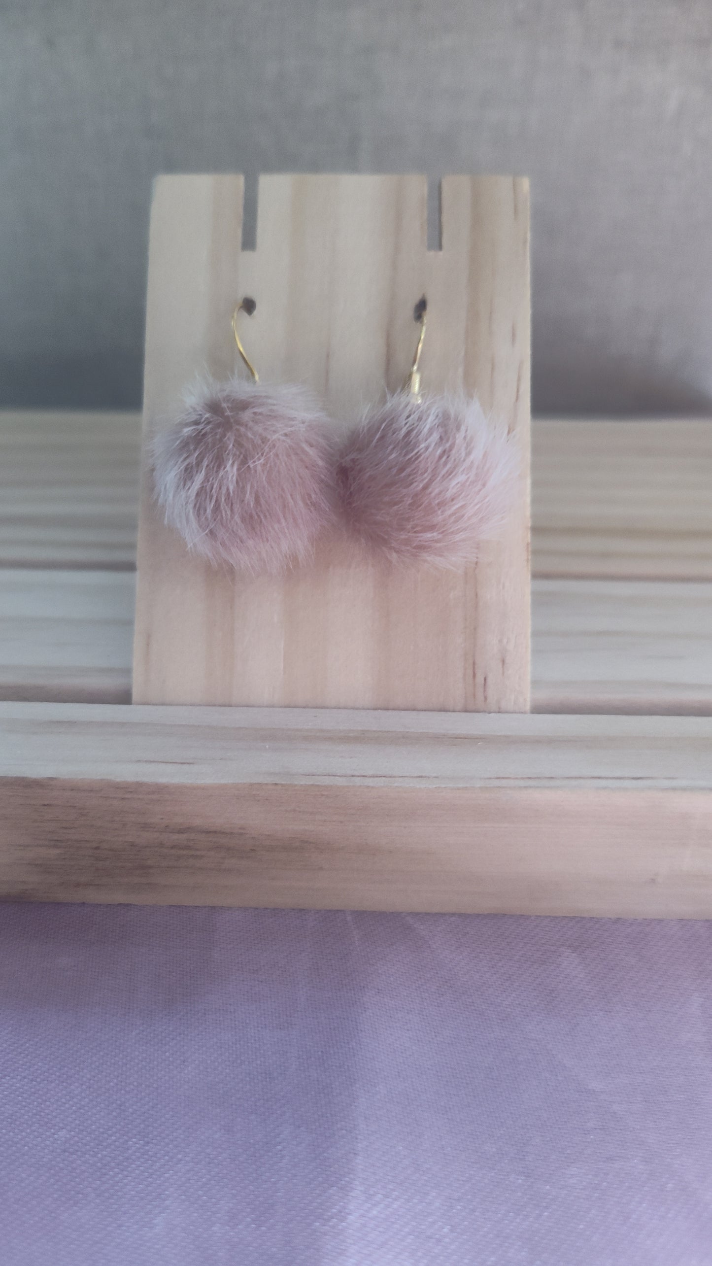 Pompom Earrings-CLEARANCE