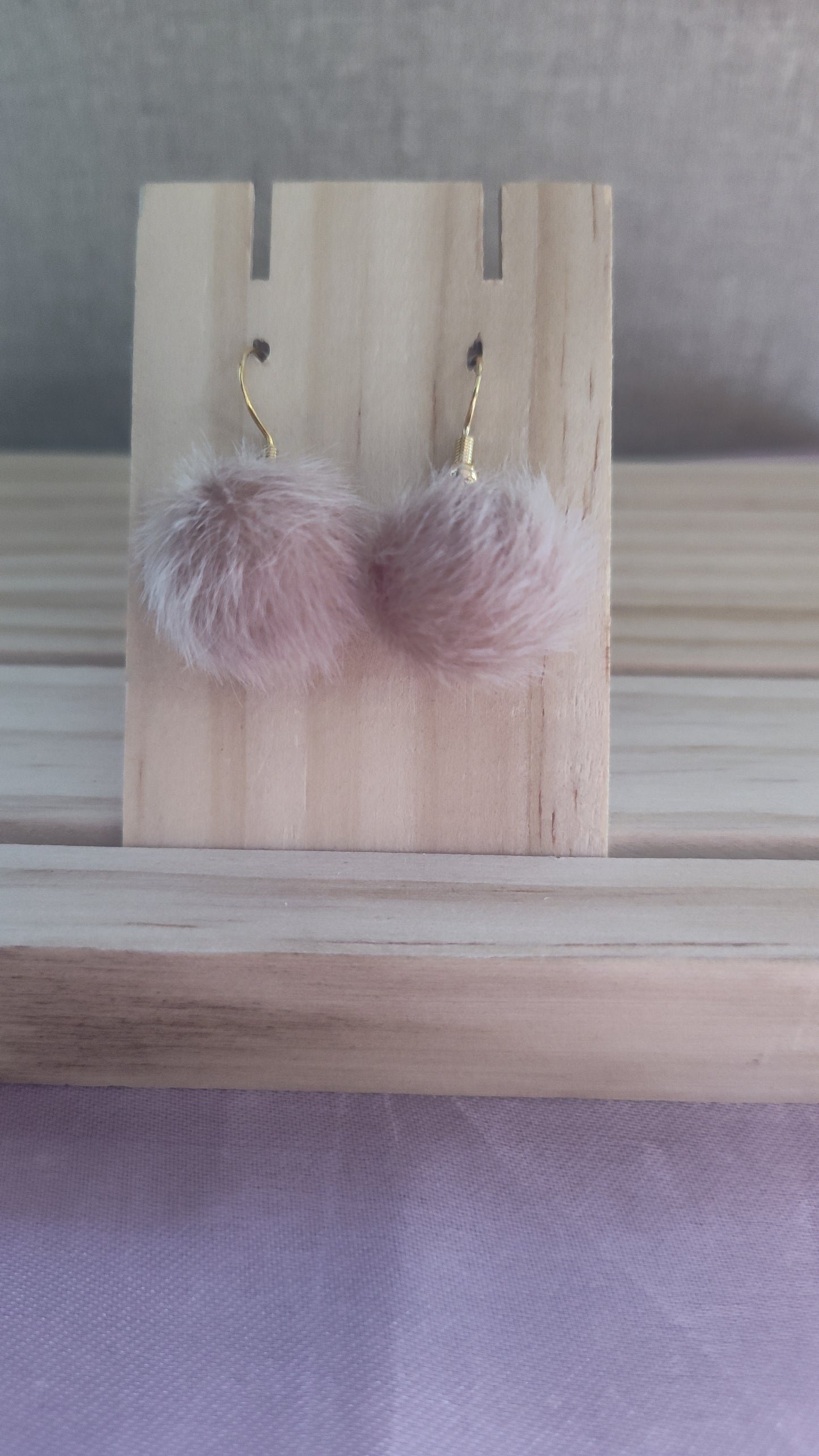 Pompom Earrings-CLEARANCE