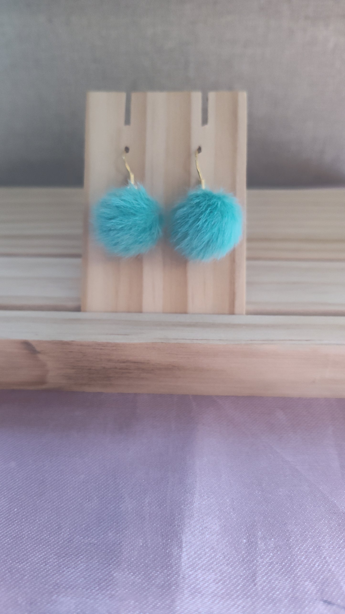 Pompom Earrings- CLEARANCE