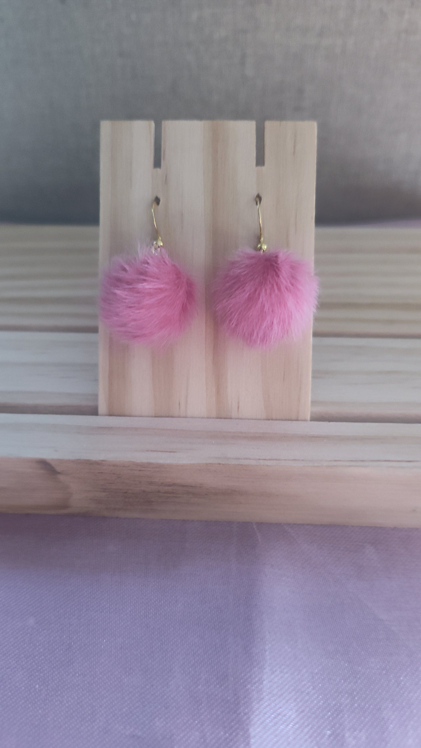 Pompom Earrings- CLEARANCE