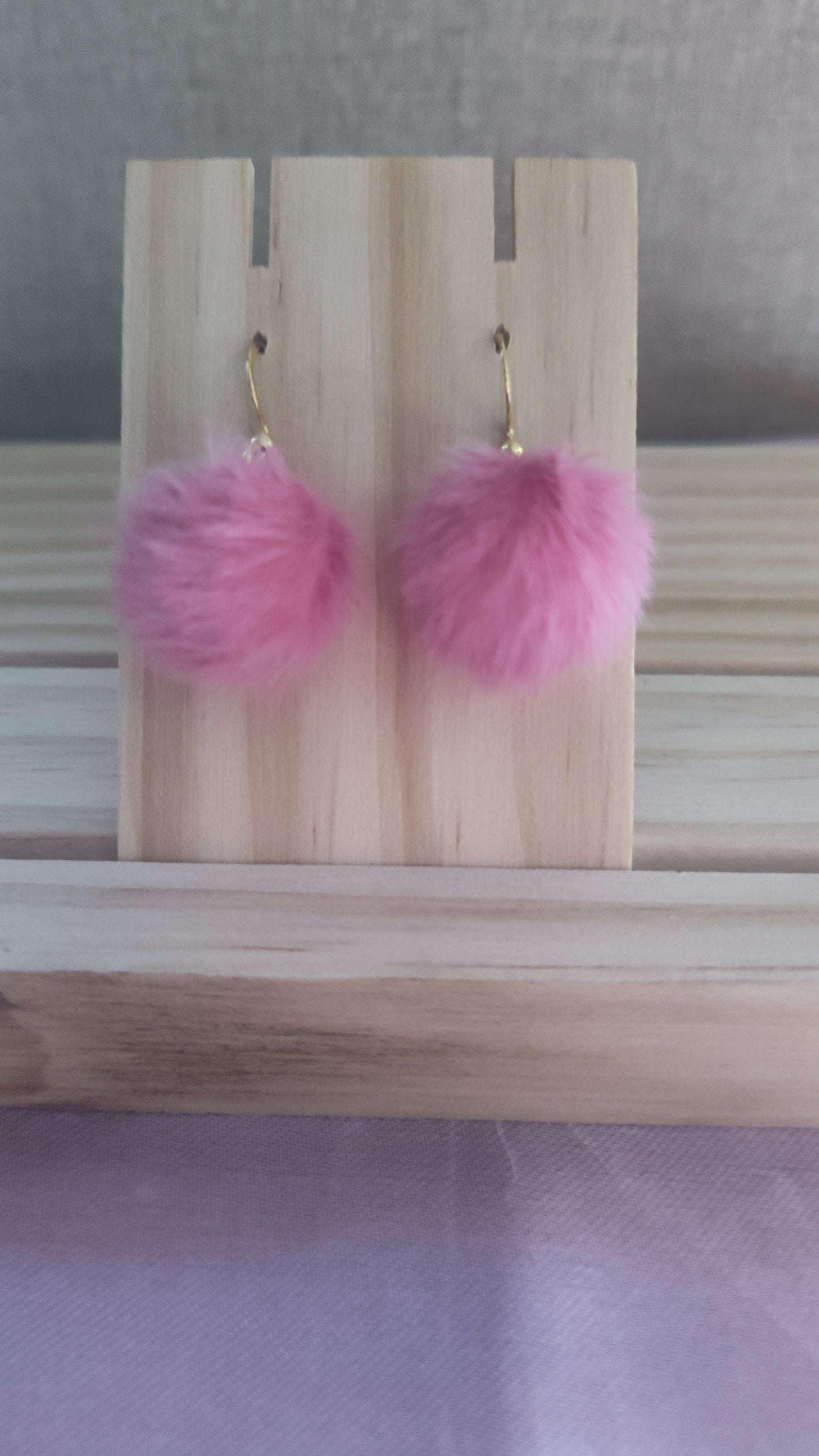 Pompom Earrings- CLEARANCE