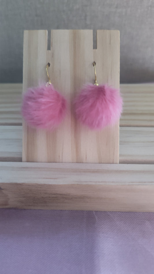 Pompom Earrings- CLEARANCE