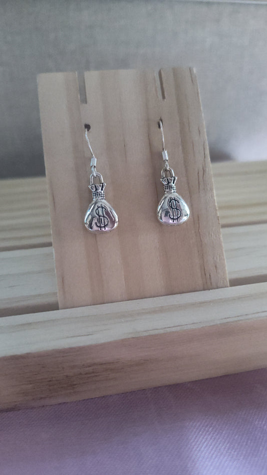 Money Earrings- CLEARANCE