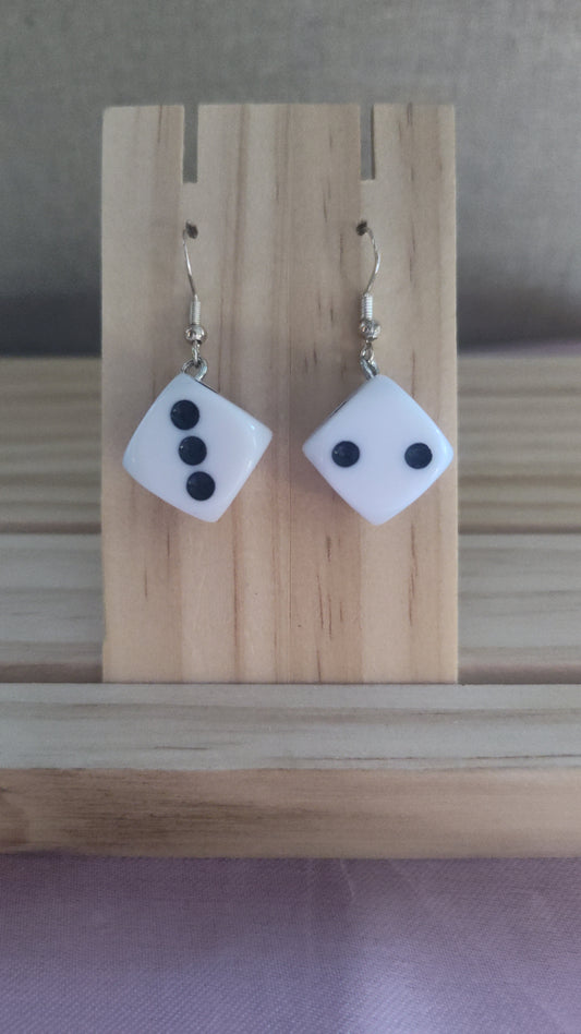 Dice Earrings- CLEARANCE