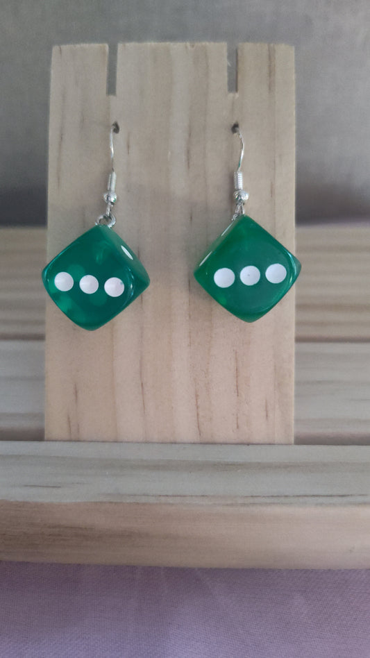 Dice Earrings- CLEARANCE