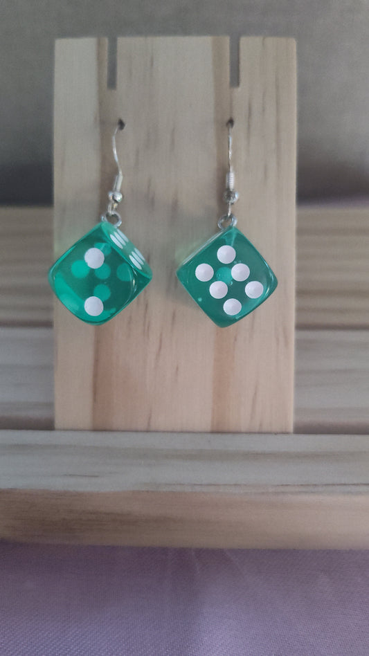 Dice Earrings- CLEARANCE
