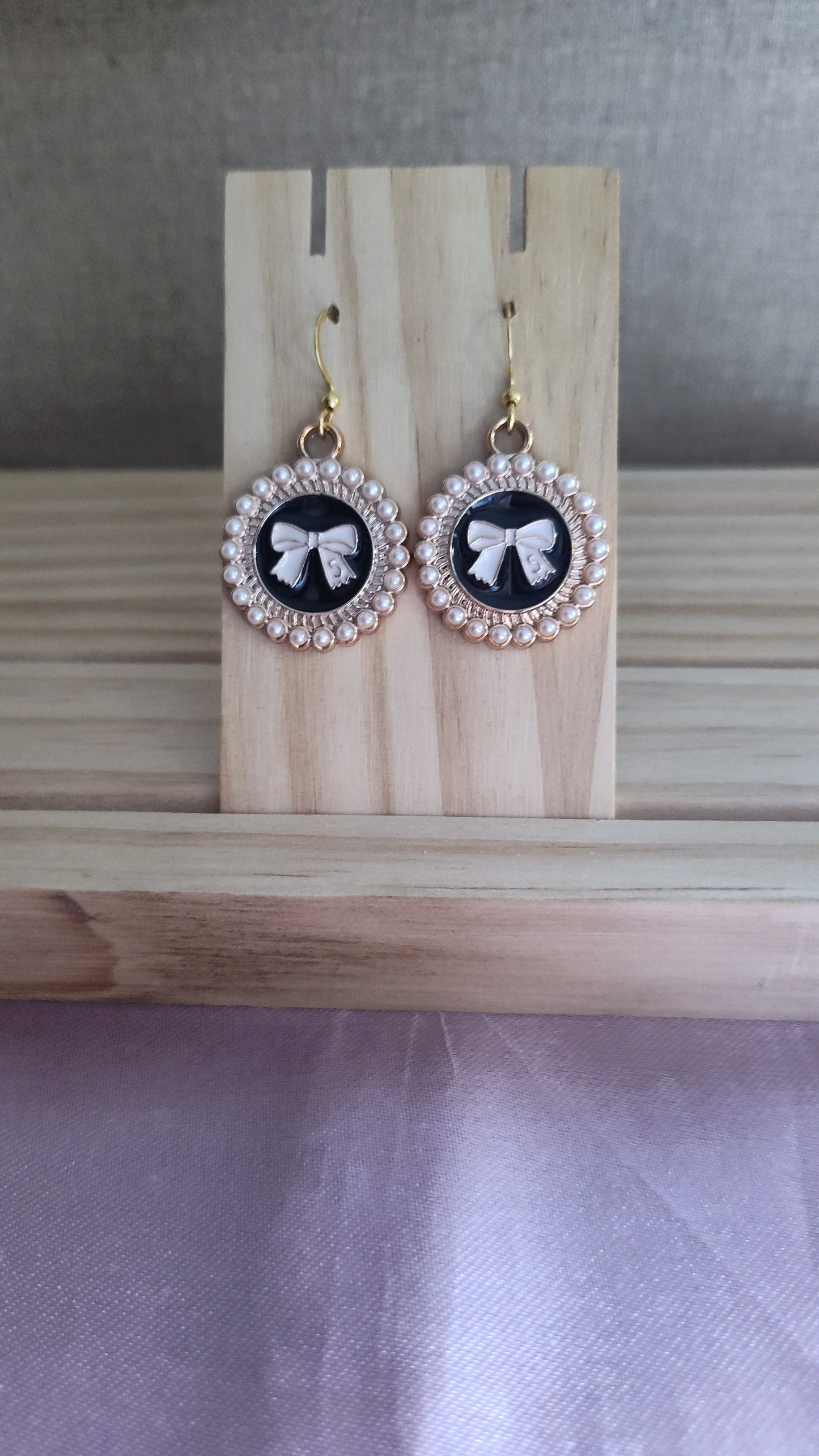 Bow Earrings- CLEARANCE- Discontinued item