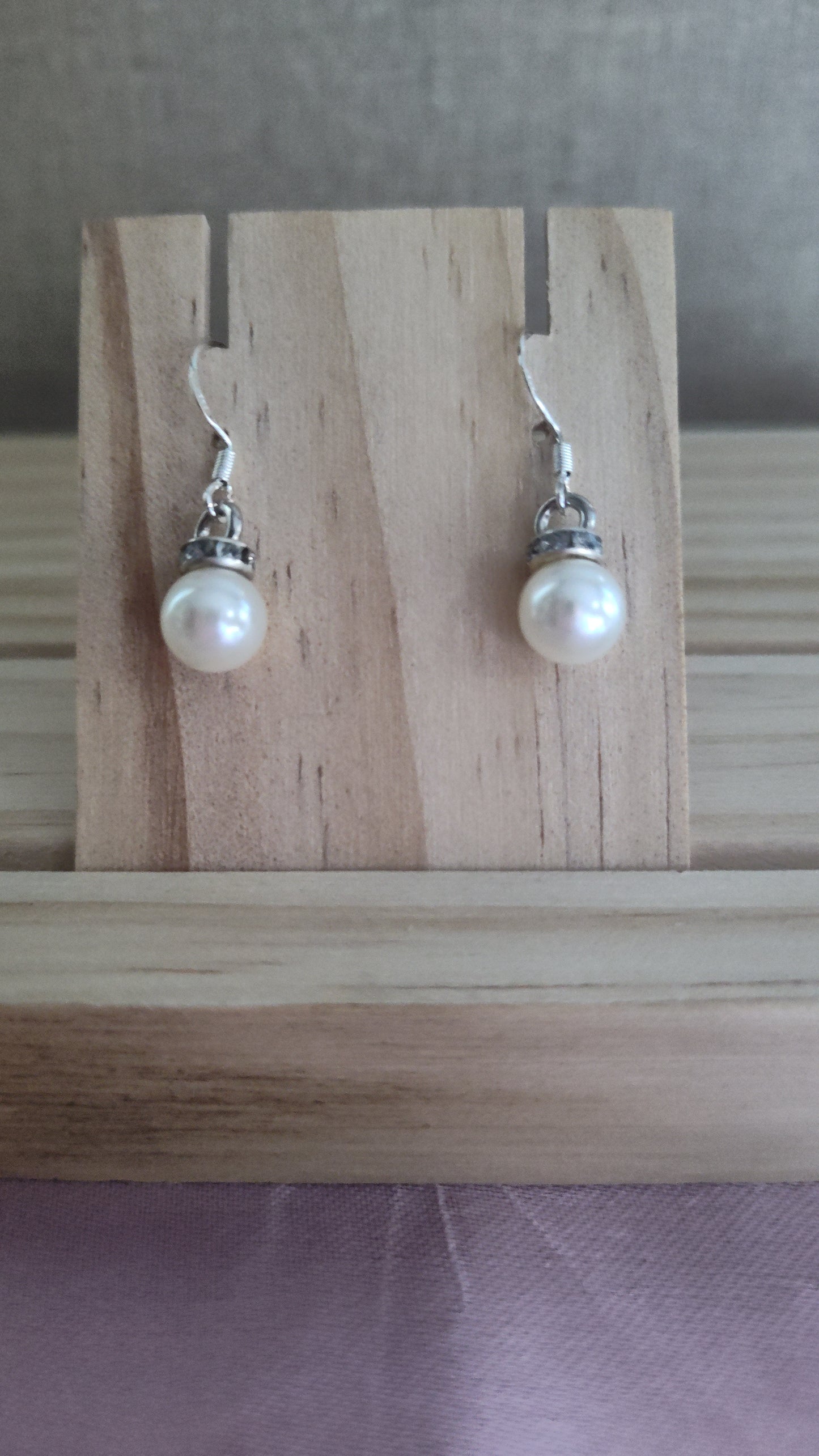 Faux Pearl Earrings- CLEARANCE