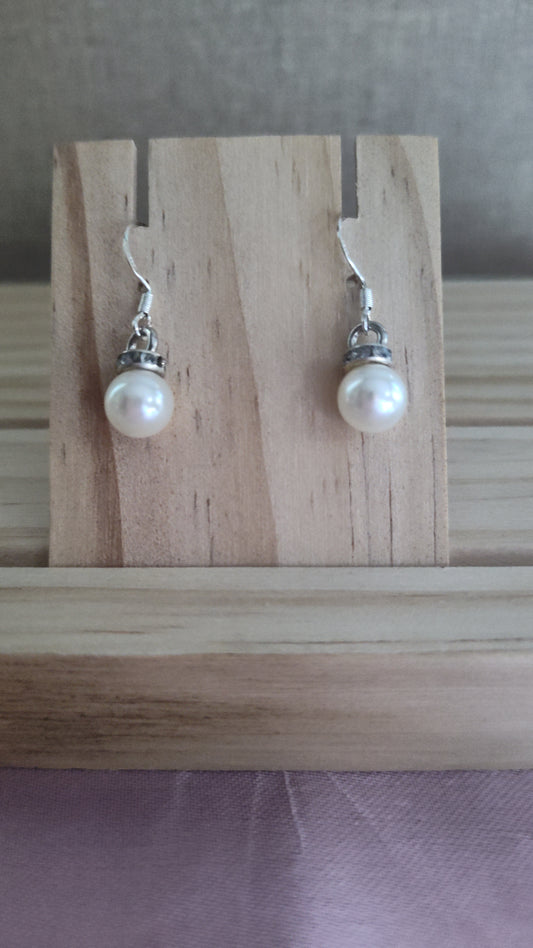Faux Pearl Earrings- CLEARANCE