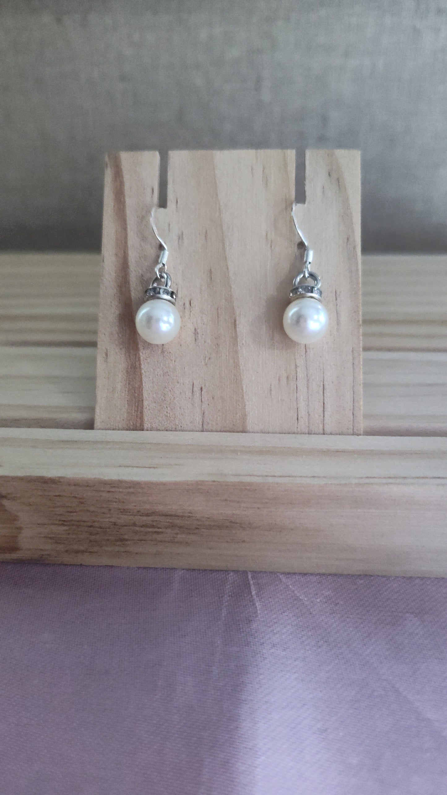Faux Pearl Earrings- CLEARANCE