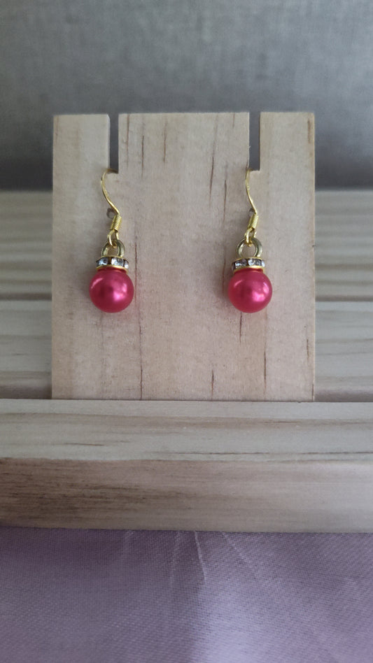 Faux Pearl Earrings- CLEARANCE