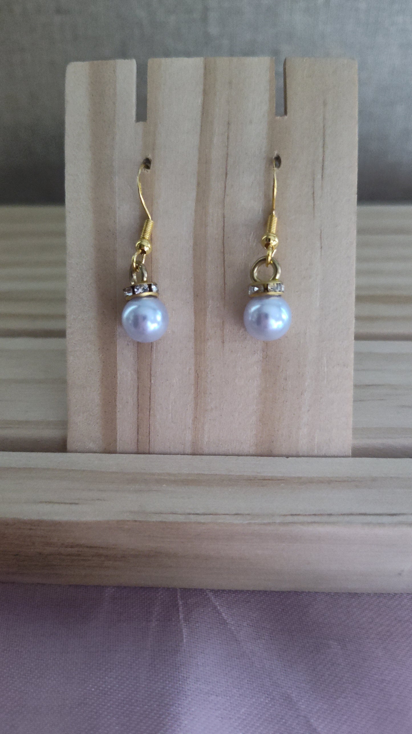 Faux Pearl Earrings- CLEARANCE
