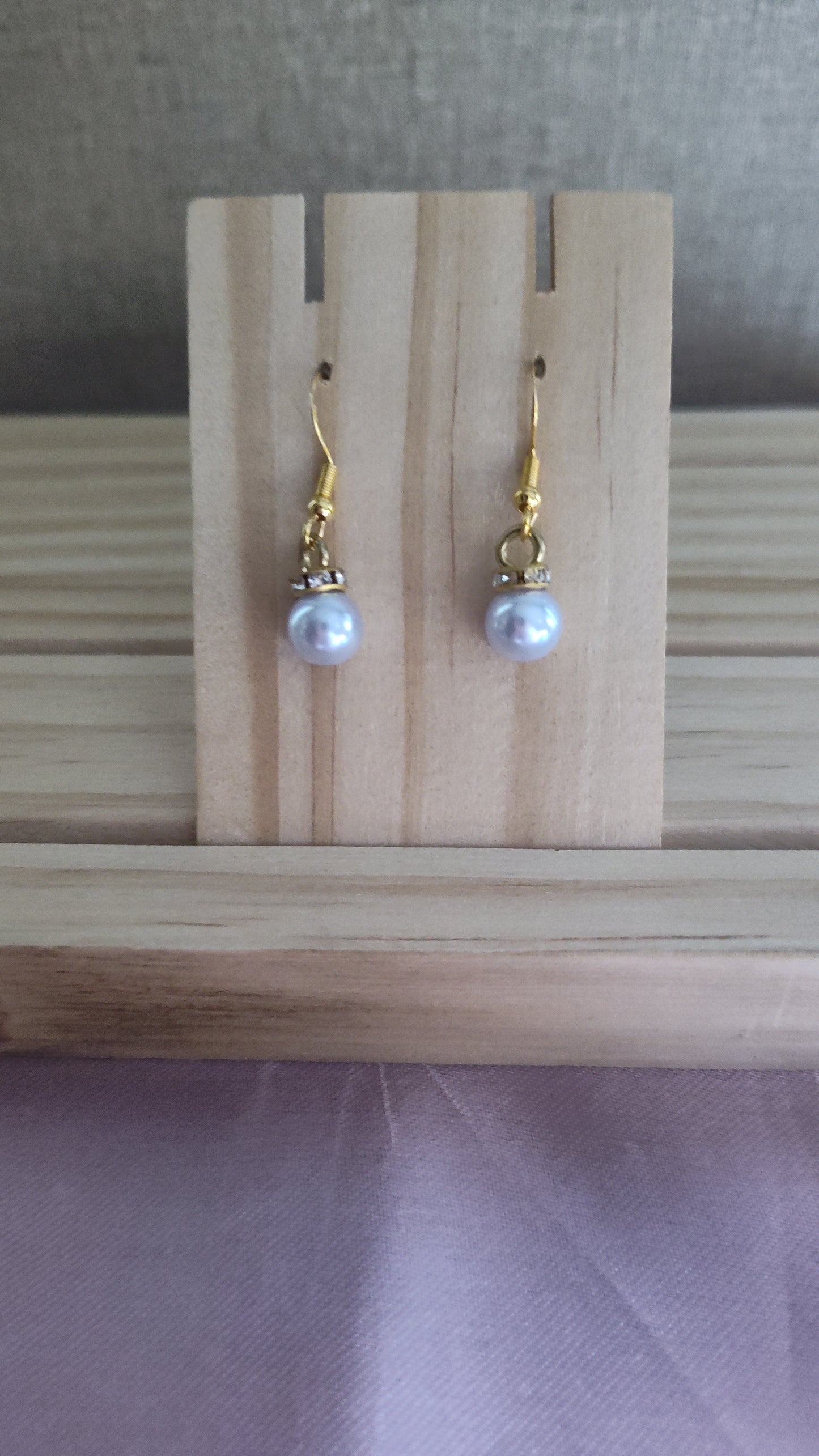 Faux Pearl Earrings- CLEARANCE